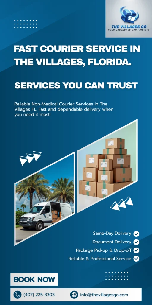 Non-Medical Courier in The Villages FL